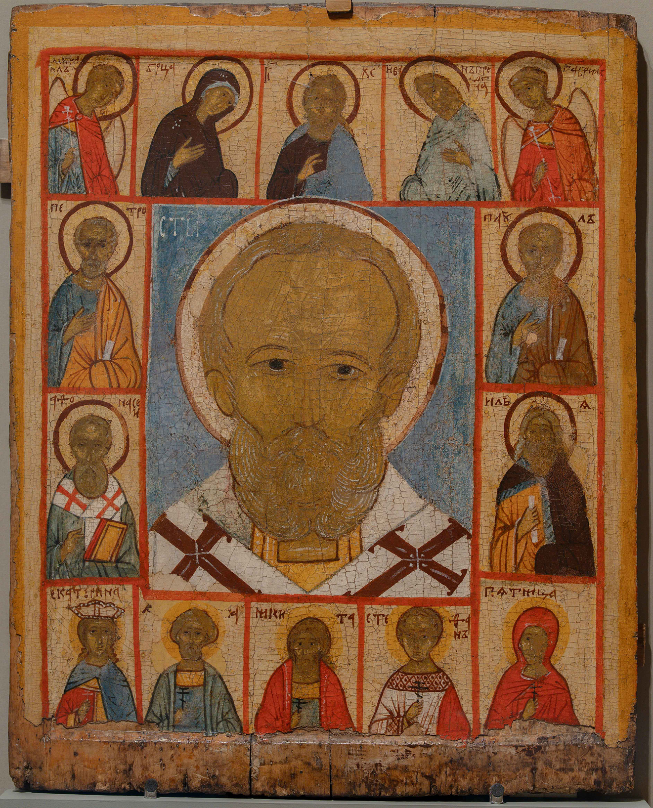 Николай свт. с избранными святыми