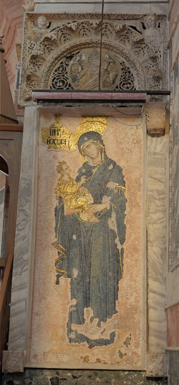 Мозаика Богоматерь Одигитрия