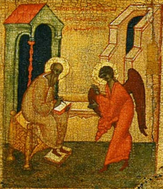 Архангел Михаил возвещает Ною закон о жертвоприношениях